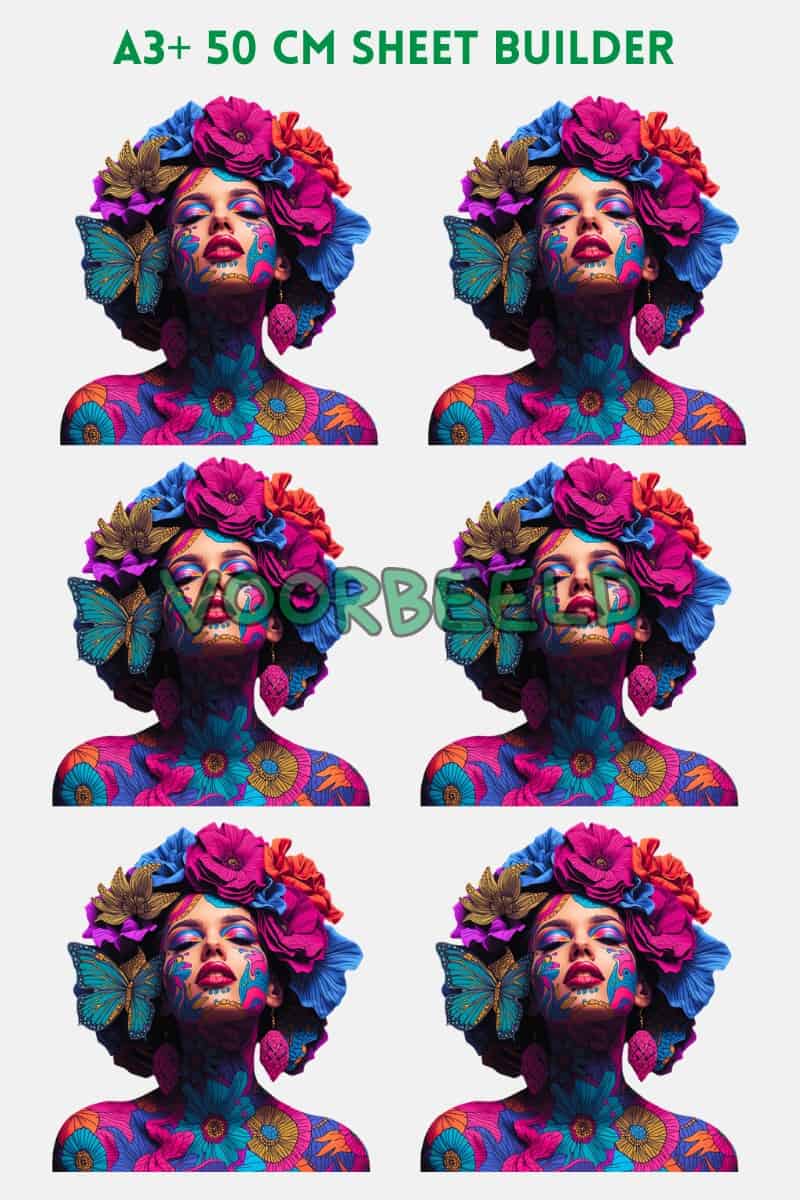 Textiel-transfer 35 x 50 cm