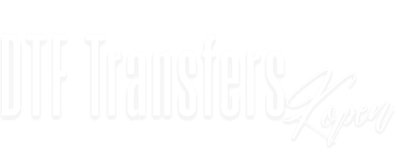 DTF Transfers lgo white